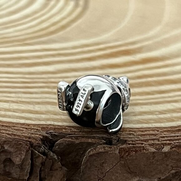 Pandora Skiing Penguin Bead Charm - Picture 7 of 7